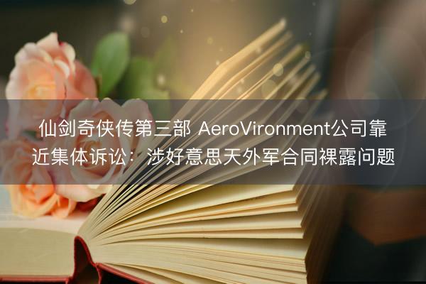 仙剑奇侠传第三部 AeroVironment公司靠近集体诉讼：涉好意思天外军合同裸露问题